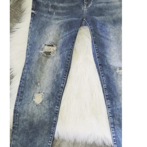 NWT Mavi Ada Sexy Distressed Boyfriend Jeans - 25 waist - Picture 4 of 7